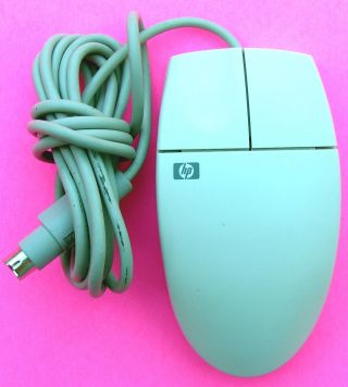 Vintage Hp Compaq Ps/2 M - S34 C3751b Rare Computer Mouse 2 Button - 12081
