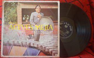 Miguel Aceves Mejia W/ Mariachi Vargas De Tecalitlan Rare 1968 Spain Lp