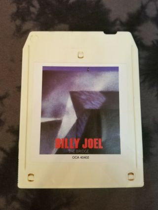 Rare 1986 Billy Joel The Bridge Oca 40402 8 Track Cartridge Tape Club Only