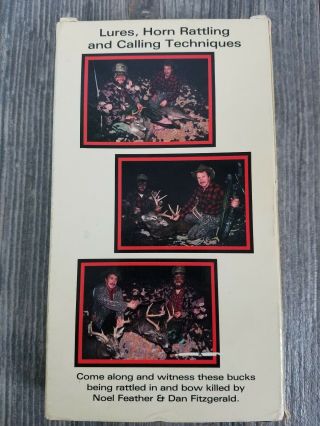 November Madness Dan Fitzgerald Deer Bow Hunting Video VHS RARE 2