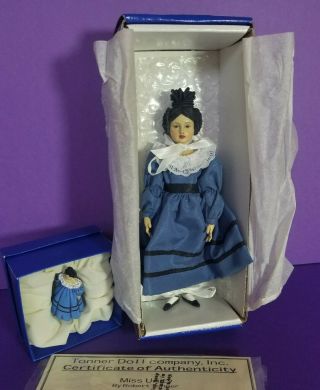 Rare " Miss Unity " 6.  5 Inch Doll By Robert Tonner Ufdc 2002 W/miniature