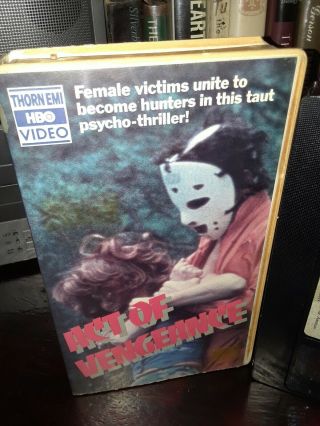 Act Of Vengeance Rare OOP VHS HORROR Rape Squad.  Slasher. 2