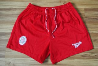 Liverpool Home Football Shorts 1996 - 1997 - 1998 Size Mens Small Vintage Retro Rare