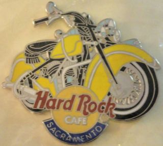 Hard Rock Cafe Sacramento 002 Motorcycle Series Rare Unreleased Prototype Pin