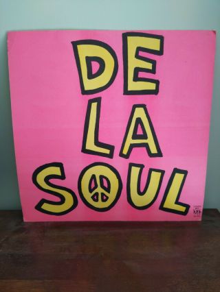 De La Soul 12x12 Promo Poster For 3 Feet High And Rising (RARE) 7
