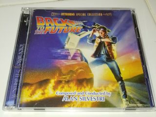 Back To The Future (2 - Cd Set) Rare Complete Soundtrack Alan Silvestri Intrada