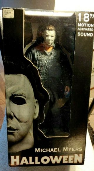 Neca 2004 Halloween Michael Myers 18” Motion Activated Action Figure Rare Minty