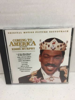 Coming To America Orignal Soundtrack Cd Ultra Rare Oop Eddie Murphy