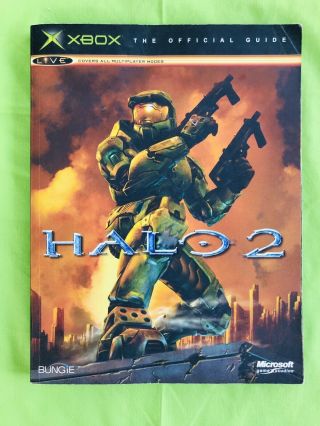 Halo - 2: The Official Game Guide Book.  (2004).  Xbox.  Rare.