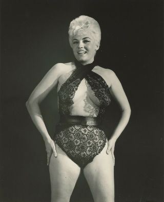 1960s Bunny Yeager Bad Girl Pin Up Photograph Hand Sewn Swimsuit Very Sexy Rare 2