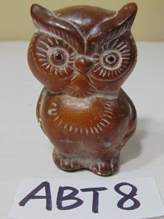 Vintage California Pottery Plaster Owl Jaru Mid Century Rare 251 Sculpture