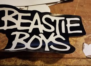 Beastie Boys Bumper Sticker Collectible Rare Vintage 1990 