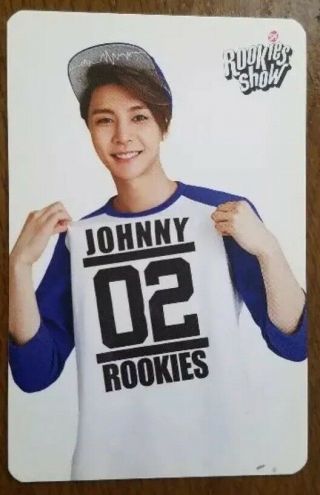 Rare Nct127 Johnny Youngho Official Photocard (grossy) Sm Rookies Show Sum Coex