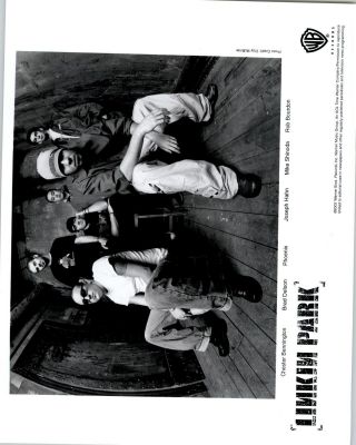 Rare Press Photo Of Linkin Park An Alternative Metal Rock Band Reprint