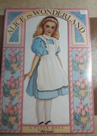 Alice In Wonderland Paper Doll By Peck - Grande Complete Set - Rare