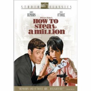 How To Steal A Million (dvd) Like W/insert Rare Oop,  Region 1 $11.  00