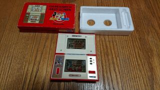 Nintendo Game & Watch Mickey & Donald Low Serial Authentic Rare