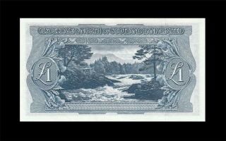 1.  3.  1954 CLYDESDALE BANK SCOTLAND 1 POUND RARE ( (GEM UNC)) 2