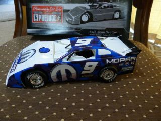 Kasey Kahne 9 2007 Adc Dirt Late Model 1/24 Prelude " Rare "