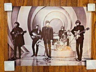Byrds Poster True Vintage Folk Rock Psych Jangle Roger Mcguinn David Crosby Rare