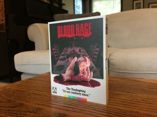 Rare Like " Blood Rage " (1987) 3 - Disc Limited Edition Arrow Horror Blu - Ray