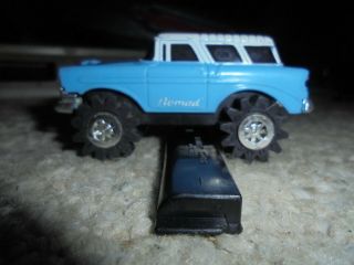 SCHAPER STOMPERS 4X4 CHEVY NOMAD TRUCK 1956/57 RUNNNG ROUGH RIDERS LJN RARE HTF 6