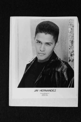 Jay Hernandez - 8x10 Headshot Photo W/ Resume - Hostel Rare