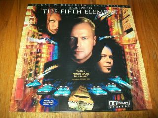 The Fifth Element 2 - Laserdisc Ld Widescreen Format Very Rare