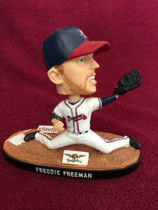 Freddie Freeman Rome Braves Stretching Bobblehead Atlanta Minor League Sga Rare