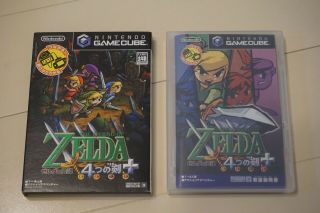 The Legend Of Zelda 4 Swords Nintendo Gamecube Japan Rare