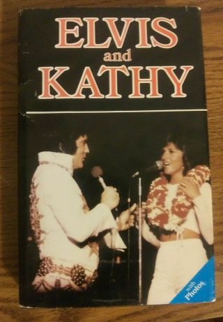 Elvis And Kathy By Kathy Westmoreland Rare Elvis Presley With Book Advertisement