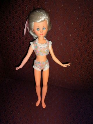 Italocremona IC Vintage RARE Made for Hess ' s Fashion DOLL 1965 ITALY Silver Hair 7