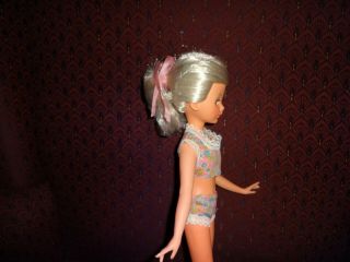 Italocremona IC Vintage RARE Made for Hess ' s Fashion DOLL 1965 ITALY Silver Hair 8