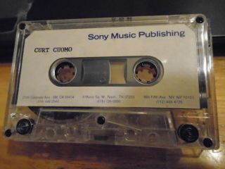 Very Rare Curt Cuomo Demo Cassette Tape Rock Eddie Money Songs Love And Money 95