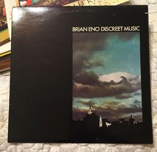 Vg,  Brian Eno Discreet Music Lp Rare 1983 Obscure Editions Eg Press Ambient