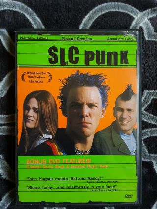 Slc Punk Dvd Rare Oop Matthew Lillard - Annnabeth Gish - Awesome Soundtrack