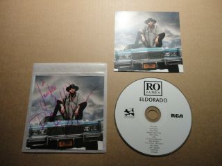Ro James - El Dorado Autograph Signed Rare Promo Cd Album R&b Soul