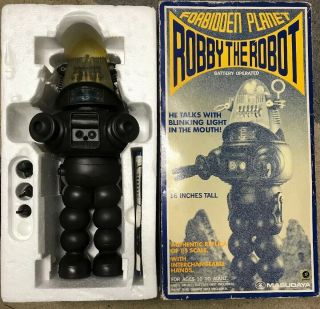 Forbidden Planet Robby Robot Talking Figure Masudaya 1984 1/5 Scale Rare