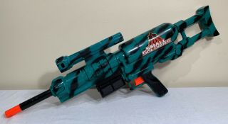Rare Larami Small Soldiers Nerf Supertech 9000 Supermaxx Dart Gun Kenner 1994