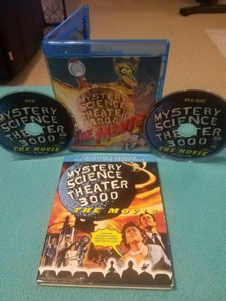 Mystery Science Theater 3000 (blu - Ray,  Slipcover) Scream Factory Rare Horror