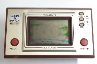 Game & Watch Gamewatch (a142) Parachute 1981 Nintendo Classic Game Rare Vintage