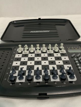 Kasparov Travel Champion 2100 Chess Computer Game By Saitek Electronic Rare 2