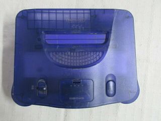 B310 Nintendo 64 Console Midnight Blue Japan N64 Rare