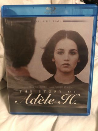 The Story Of Adele H Blu - Ray Twilight Time Francois Truffaut Rare Oop 