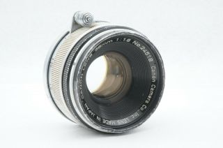 Rare " Very Good " Canon 35mm F1.  8 Leica 39mm Ltm Leica Screw Mount From Japan