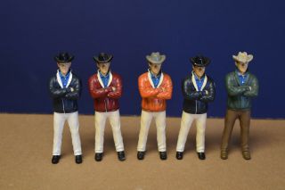 Rare Gmp 1/18 (5) Carroll Shelby Figurines (no Boxes) Read