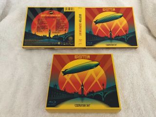 Led Zeppelin Celebration Day 2 X Cd,  Dvd Rare Oop