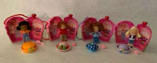 Rare Strawberry Shortcake Berry Cute Girls - Sweet Fun Dolls Ban Dai 2005
