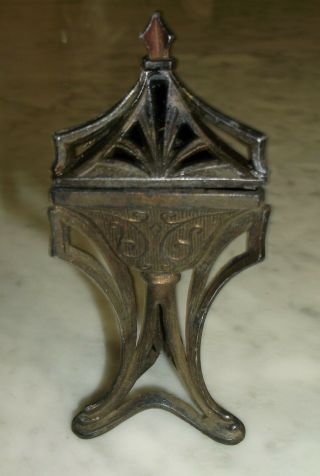 Antique French Art Nouveau Incense Burner Vantine 