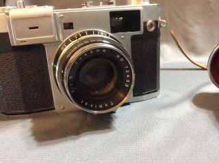 Rare Royal 35 - M Film Camera,  Tominor 45mm F1.  9 Lens,  Case ASIS 2